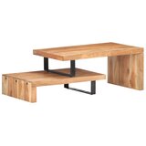  2-dijelni set stolića za kavu od masivnog bagremovog drva | shoptok.hr