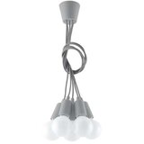  Obesna svetilka DIEGO 5 siva, (21347695) | Shoptok.si