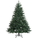  Umjetno božićno drvce s nogom 240 cm PVC i metal Zelena | shoptok.hr