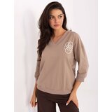 RELEVANCE Blouse-RV-BZ-A891.21P-dark beige | Shoptok.si