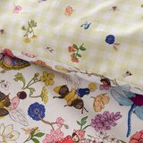 Belle & Boo Enojna bombažna otroška posteljnina 135x200 cm Garden Friends – | Shoptok.si