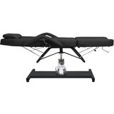 vidaXL Masažna miza črna 180x62x(87-112) cm | Shoptok.si