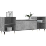TV ormarić boja betona 160x35x55 cm od konstruiranog drva | Eponuda.com
