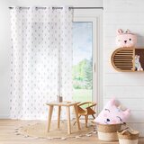 Douceur d intérieur Bela/rožnata prosojna zavesa 140x240 cm Geokid – | Shoptok.si