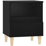  Nočna omarica črna 40x35x50 cm, (20730017) | Shoptok.si