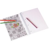 Blok KOLEGIJ A4 KARO 80L PERFORACIJA PLUS 4RUPE ZENART FLORAL BRUNNEN 10-67428 | shoptok.hr