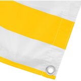  Balcony ekran Žuta i bijela 100 x 300 cm Oxford tkanina | shoptok.hr