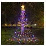 Novogodisnji ukras LED lampice sa zvezdom u boji