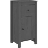  Komode 2 kom sive 40x35x80 cm od masivne borovine | shoptok.hr