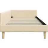 vidaXL Kutni okvir kreveta Ostalo s uzglavljem Krema 80 x 200 cm | shoptok.hr