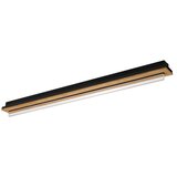 Brilagi LED plafonsko svetlo WOODY FLAT LED/25W/230V hrast/crna | Eponuda.com