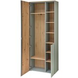 XORA garderobna omara žajbljevo zelena, hrast artisan | Shoptok.si