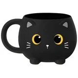 Šalica Chunky Cat crna XL2568A