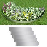  Rubnjak za Travnjak 5 kom Pocinčani Čelik 100x20 cm | shoptok.hr