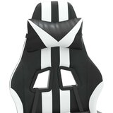 vidaXL Igraća stolica od umjetne kože crno-bijela | shoptok.hr