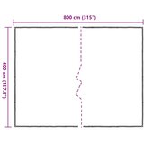 vidaXL Prozorna ponjava z očesci 4x8 m polietilen | Shoptok.si