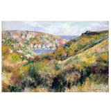 Fedkolor Reprodukcija slike Auguste Renoir - Hills around the Bay of Moulin Huet, Guernsey, 60 x 40 cm | Shoptok.si