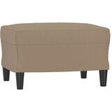  Tabure boja cappuccina 60 x 50 x 41 cm od umjetne kože | shoptok.hr