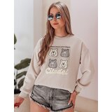 DStreet Bluza damska oversize z misiami MISOBEARS beżowa | Shoptok.si