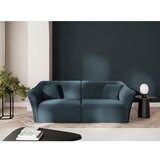 Cosmopolitan Design Plava baršunasti sofa 206 cm Tokyo – | shoptok.hr