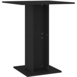 vidaXL Bistro mizica črna 60x60x75 cm iverna plošča, (20625754) | Shoptok.si