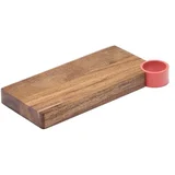 Drvena daska za rezanje za serviranje 27 x 14 cm Zairin –