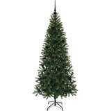 vidaXL Umestno božično drevo med 300 LED Zelena 180 cm PE in PVC | Shoptok.si