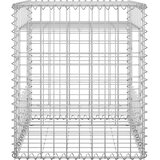 vidaXL Gabionske stupne košare 2 kom 50 x 50 x 60 cm željezne | shoptok.hr