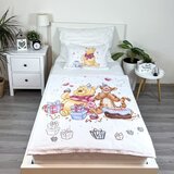 Jerry Fabrics Bela bombažna otroška posteljnina za otroško posteljico 100x135 cm WTP "Birthday party" – | Shoptok.si