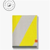 Mette Ditmer Denmark Žuti ručnik od organskog pamuka od frotira 70x133 cm Diagonal – Cijene