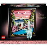 Lego Art - Japanski pejzaž s cvjetovima trešnje (31218) | shoptok.hr