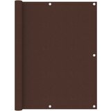 vidaXL Balkonsko platno rjavo 120x600 cm oksford blago, (20764712) | Shoptok.si