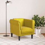  Fotelja žuta baršunasta | shoptok.hr