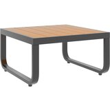 vidaXL 5dijelna vrtna kutna garnitura s jastucima od aluminija i WPC-a | shoptok.hr