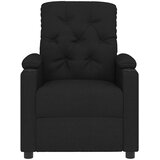  Naslonjač od tkanine crni | shoptok.hr