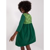 RUE PARIS Dress-RV-SK-7321.70-dark green | shoptok.hr