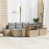 Sjedeća garnitura za vrt 7 kom. poliratan 264 x 154 x 85 cm | shoptok.hr