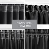 Restilo Črna zatemnitvena izolacijska zavesa 140x270 cm Pleat – | Shoptok.si