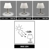  LED prigušiva solarna lampa VIOLA LED/3,7V 1200 mAh IP44 | Eponuda.com