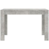  Blagovaonski stol boja betona 120x60x76 cm konstruirano drvo | shoptok.hr