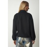  Women's Black Metal Buttoned Cachet Jacket | Eponuda.ba