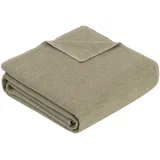 dekorativna odeja 140/200 cm zelena