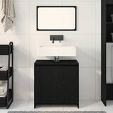  Kupaonski ormar Crni hrast 60 x 33 x 60 cm Konstruirano drvo | shoptok.hr