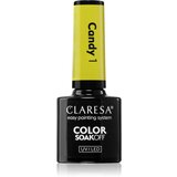 Claresa SoakOff UV/LED Color Candy gel lak za nohte odtenek 1 5 g Cene
