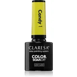 Claresa SoakOff UV/LED Color Candy gel lak za nohte odtenek 1 5 g