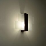  Sollux SL.0075 - Zidno svetlo FENIKS 1 1xE27/60W/230V wenge | Eponuda.com