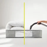Vakuumska plastična kutija za ispod kreveta 60x45x15 cm –