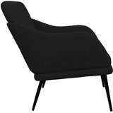  Klupa crna 110 x 76 x 80 cm od tkanine | shoptok.hr