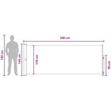  Zložljivo stransko senčilo 100% poliester, železo, jeklo, (5000247767) | Shoptok.si