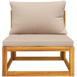  2-dijelni set vrtnih sofa s jastucima masivno bagremovo drvo Tupe | Shoptok.si